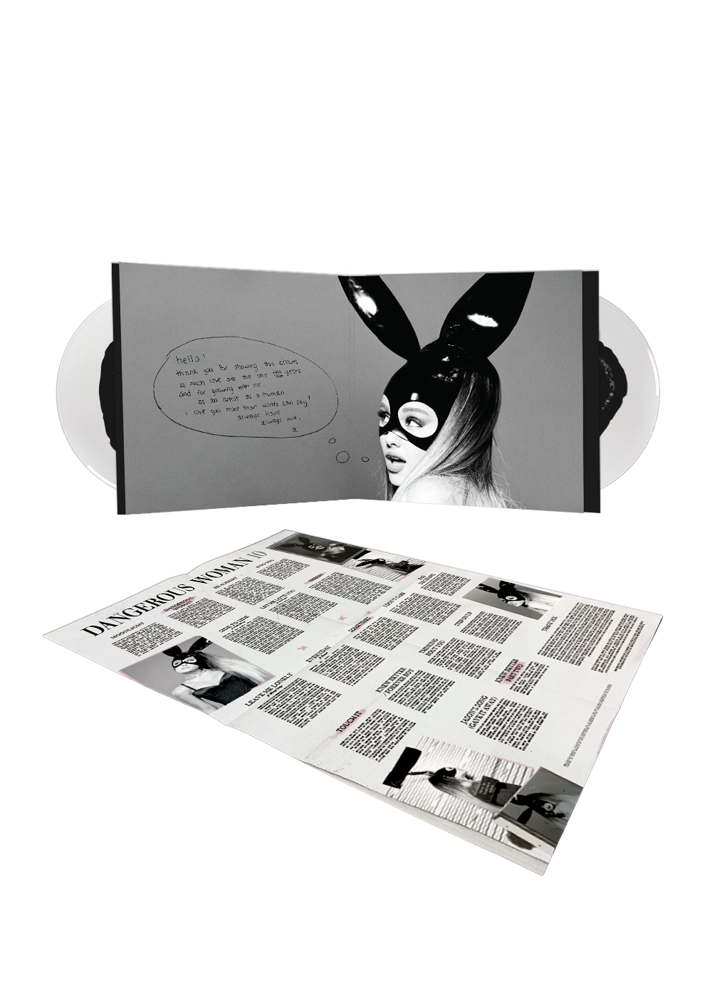 cloudy gray girl lp (store exclusive) - Ariana Grande Official Store cloudy gray girl lp (store exclusive) - Ariana Grande Official Store