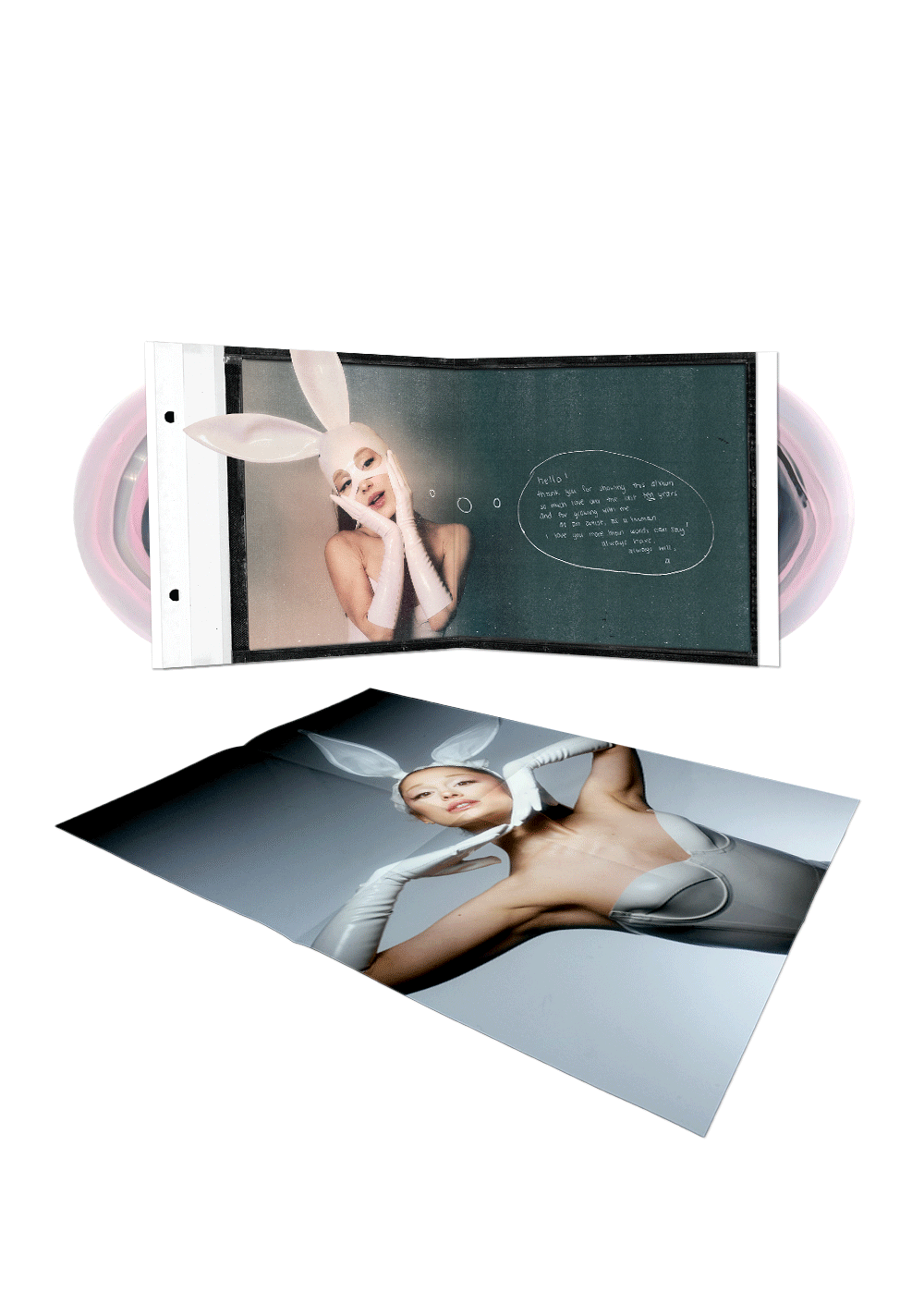 cloudy gray girl lp (store exclusive) - Ariana Grande Official Store