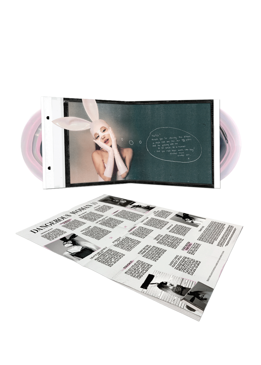 cloudy gray girl lp (store exclusive) - Ariana Grande Official Store
