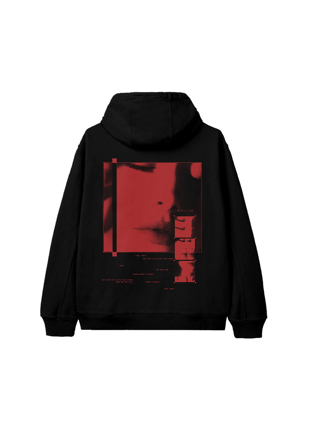 eternal sunshine close up hoodie