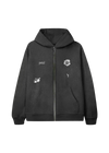 petal zip hoodie